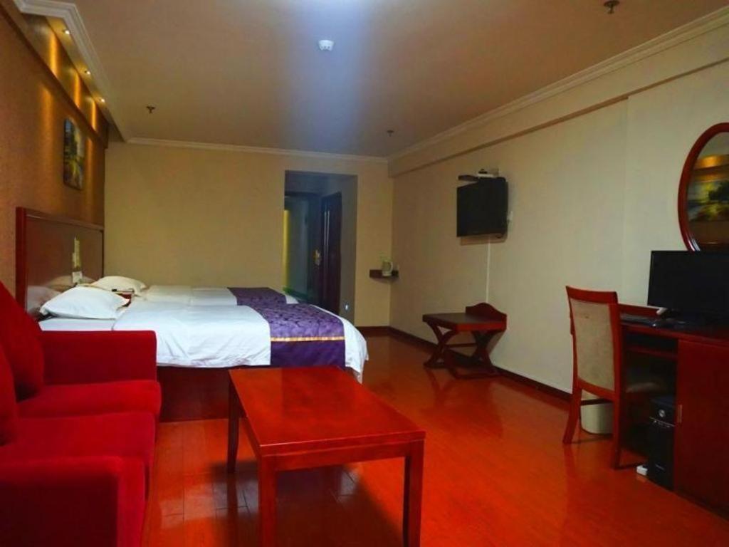 Greentree Inn Xi'An Bell And Drum Tower Food Street Ancient City Wall Ximen Express Hotel Exterior foto
