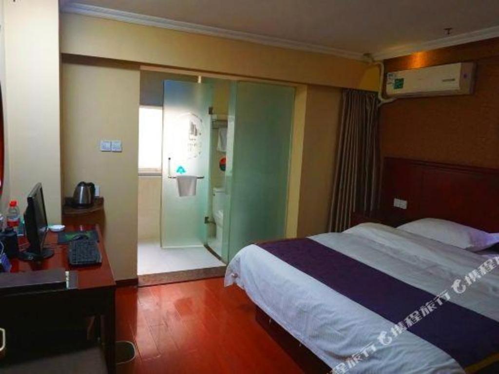 Greentree Inn Xi'An Bell And Drum Tower Food Street Ancient City Wall Ximen Express Hotel Exterior foto