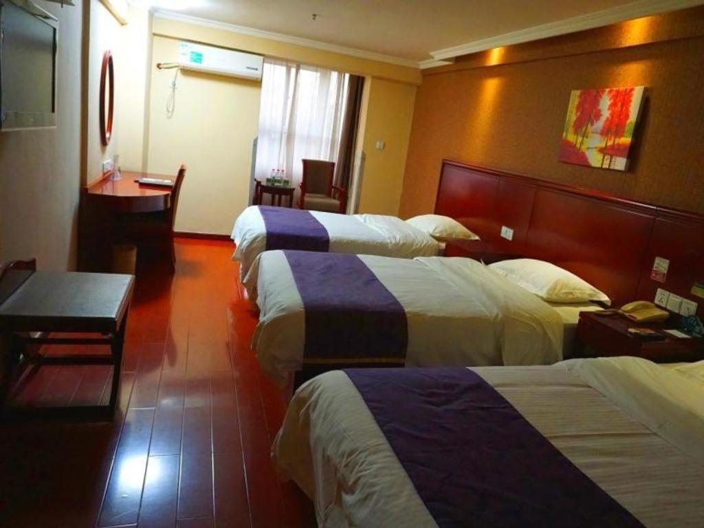 Greentree Inn Xi'An Bell And Drum Tower Food Street Ancient City Wall Ximen Express Hotel Exterior foto