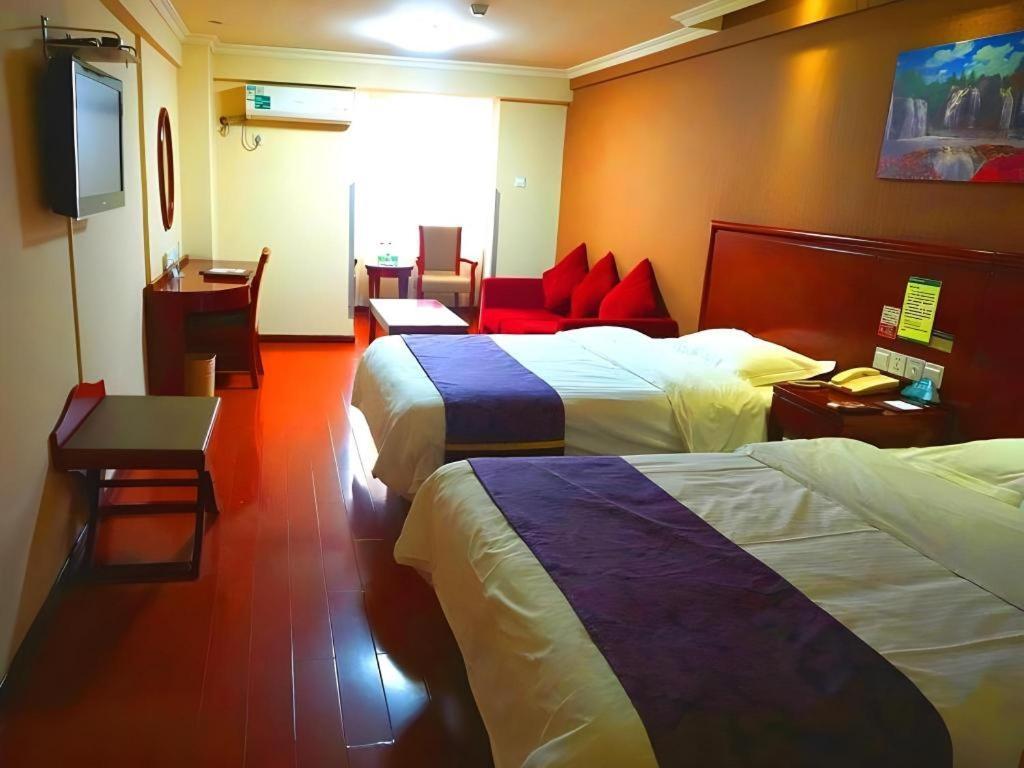 Greentree Inn Xi'An Bell And Drum Tower Food Street Ancient City Wall Ximen Express Hotel Exterior foto