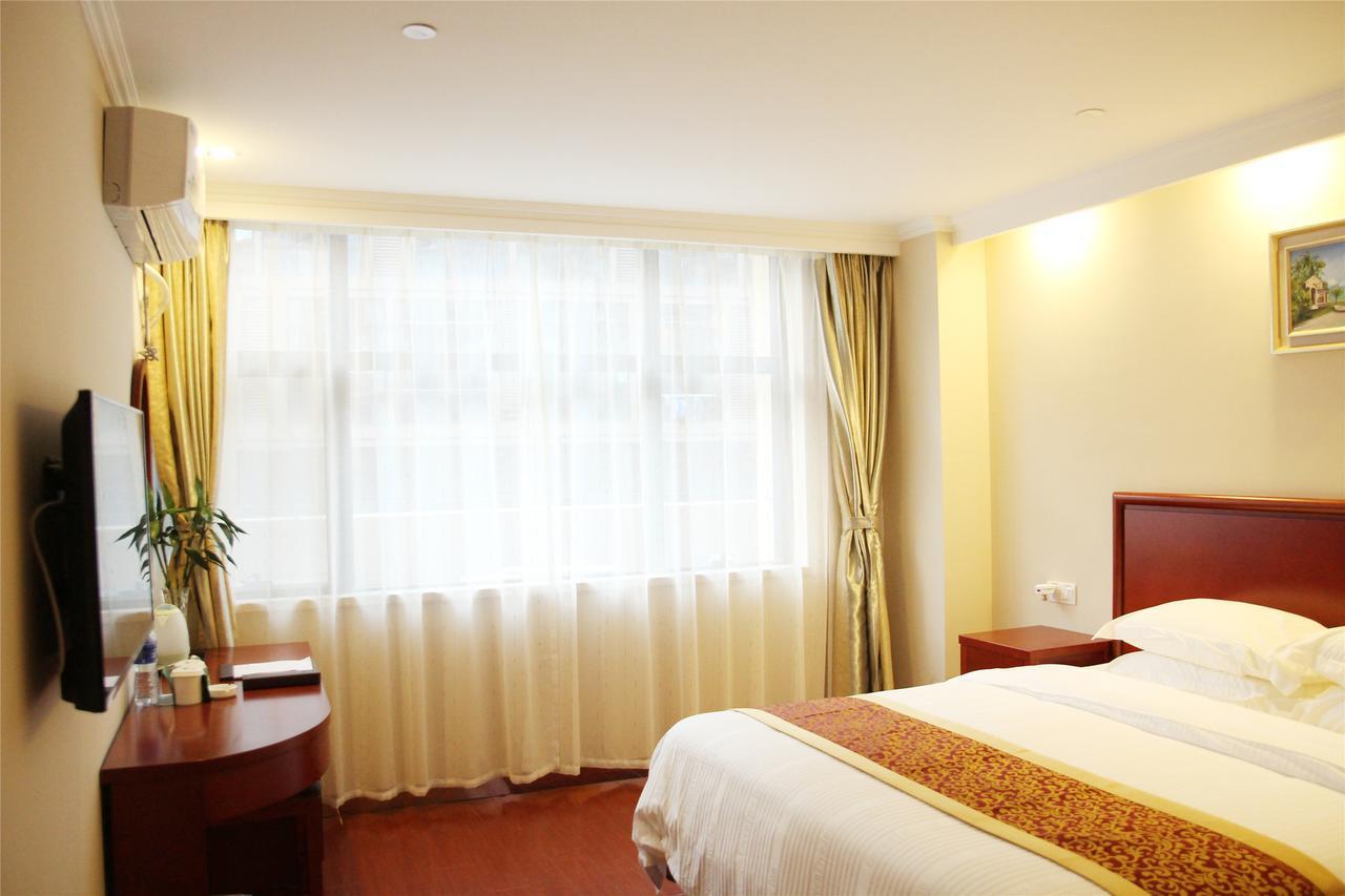 Greentree Inn Xi'An Bell And Drum Tower Food Street Ancient City Wall Ximen Express Hotel Exterior foto