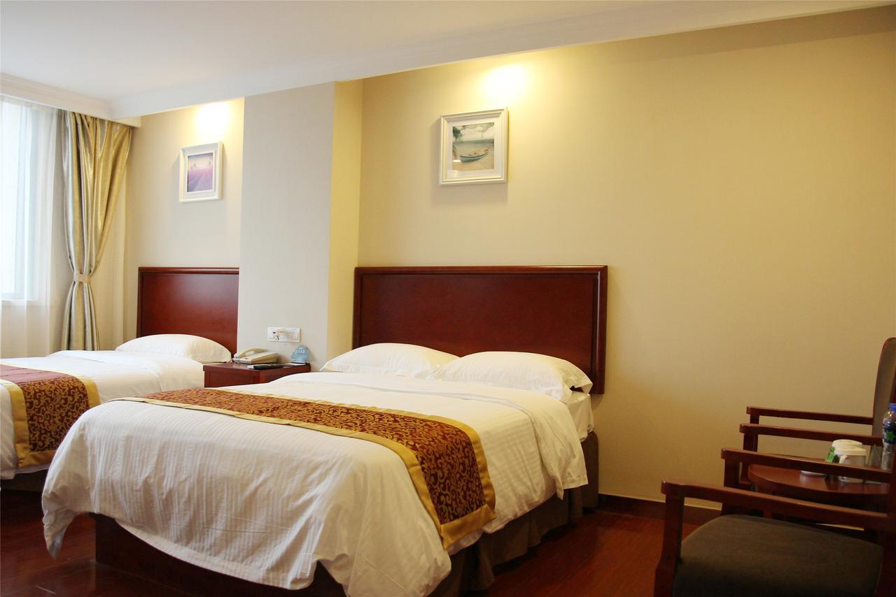 Greentree Inn Xi'An Bell And Drum Tower Food Street Ancient City Wall Ximen Express Hotel Exterior foto