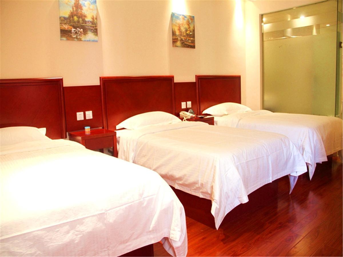 Greentree Inn Xi'An Bell And Drum Tower Food Street Ancient City Wall Ximen Express Hotel Exterior foto